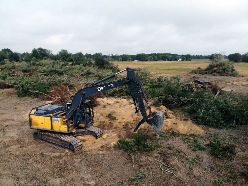 RC Sitework Land Clearing in Central Florida, Site Clearing